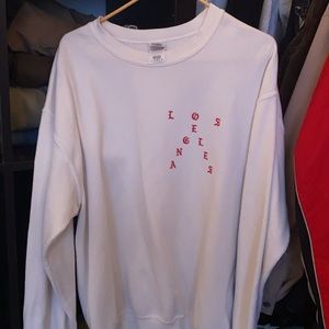 Kanye no more parties in la crewneck